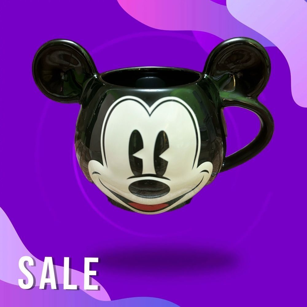 Disney Parks Mickey Mouse ceramic coffee mug - Picture 1 of 7